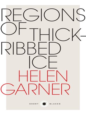 cover image of Short Black 4 Regions of Thick-Ribbed Ice